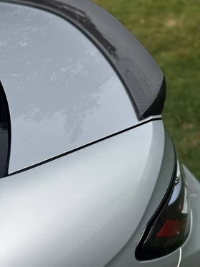 W204 Carbon Fiber Classic Spoiler - 0