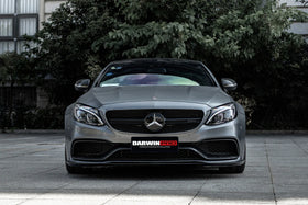 2015-2021 Mercedes Benz W205 C63/S AMG Coupe BKSS Style Carbon Fiber Front Lip - 0