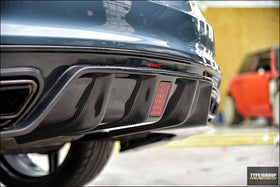 Carbon Fiber Rear Diffuser for C117 2014-2019 CLA-250 CLA-45 AMG