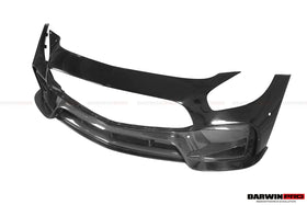 2017-2020 Mercedes Benz AMG GT/GTS/GTC IMP Style Partial Carbon Fiber Front Bumper - 0
