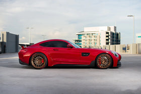 2015-2022 Mercedes Benz AMG GT/GTS IMP Style Partial Carbon Fiber Side Skirts - 0