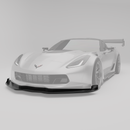 C7 Corvette Front Splitter-2