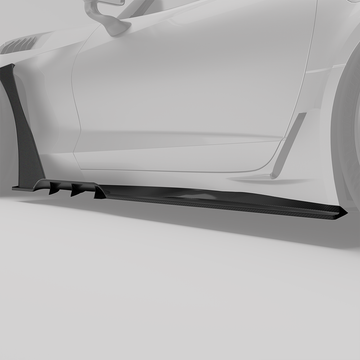 C7 Corvette Side Skirts - 0