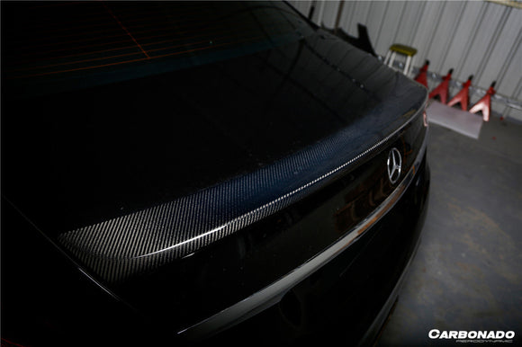 Carbonado 2014-2020 Mercedes Benz S63 W222 Sedan MSY Style Trunk Spoiler