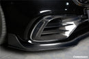 Carbonado 2017-2020 Mercedes Benz S63 W222 Sedan MSY Style Front Lip-4