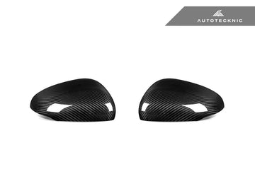 AutoTecknic Replacement Dry Carbon Mirror Covers - Mercedes-Benz V177 | W177 A-Class | W118 CLA-Class - 0