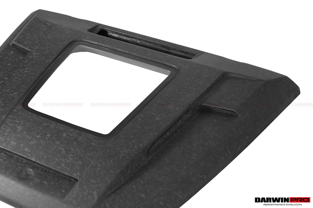 2019-2023 Mercedes Benz W464 G-Class G Wagon G500 & G550 & G63AMG IMP Performance Partial Carbon Fiber Hood
