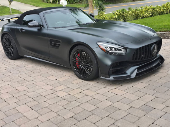 Paktechz Carbon Fiber Front Lip Ver.1 for Mercedes benz AMG GT/GTS/GTC C190 2018-2021