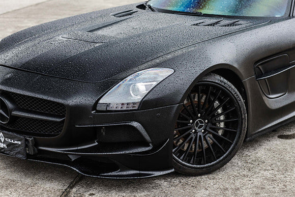DarwinPRO Aerodynamics DarwinPRO 2010-2015 Mercedes Benz W197 SLS AMG BKSS Style Carbon Fiber Hood