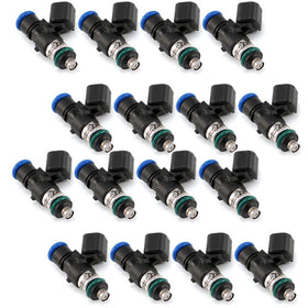 M840T Stage 2+ Hardware Kit with ID1050-XDS Fuel Injectors | Set of 16 and Race Spec Harness - 0