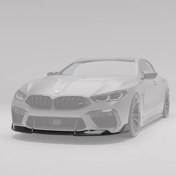BMW M8 F91 F92 F93 Carbon Fiber Front Lip - 0
