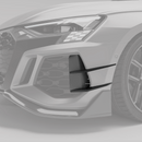 Audi RS3 8Y Limousine Carbon Fiber Canards-2