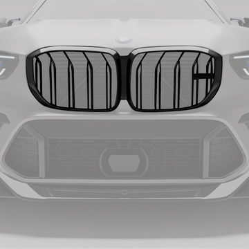BMW X5M F95 PRE LCI Carbon Fiber Front Grill - 0