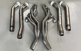 W204 C63 Headers + Front Pipe iPE Exhaust - 0