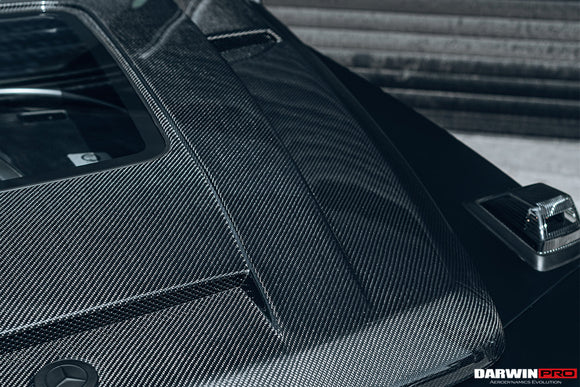 2019-2023 Mercedes Benz W464 G-Class G Wagon G500 & G550 & G63AMG IMP Performance Partial Carbon Fiber Hood