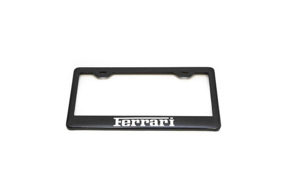 Fabspeed Carbon Fiber License Plate Frames