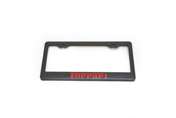 Fabspeed Carbon Fiber License Plate Frames
