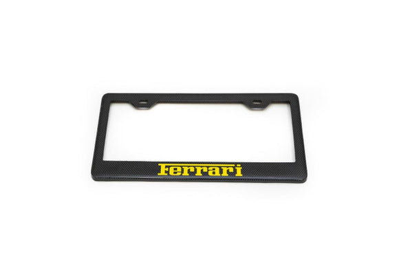 Fabspeed Carbon Fiber License Plate Frames