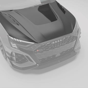 Audi RS3 8Y Sportback Carbon Fiber Hood - 0