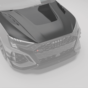 Audi RS3 8Y Limousine Carbon Fiber Hood - 0