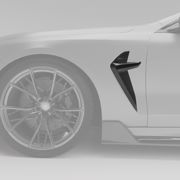 BMW M8 F93 Carbon Fiber Side Fender Vents - 0