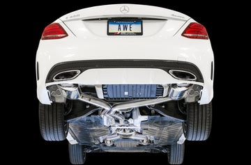 AWE Tuning Mercedes-Benz W205 C450 AMG / C400 Touring Edition Exhaust - 0