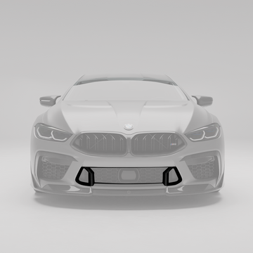BMW M8 F91 F92 F93 Carbon Fiber Air Intake Trim - 0