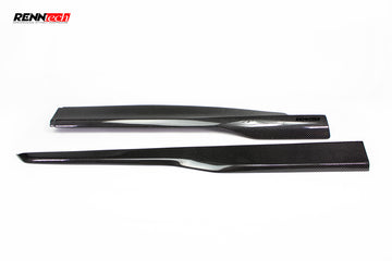 RENNtech | 190 | AMG GT R / Pro | Side Skirts | Carbon Fiber | Gloss Finish - 0