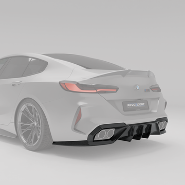 BMW M8 F93 Carbon Fiber Rear Diffuser - 0