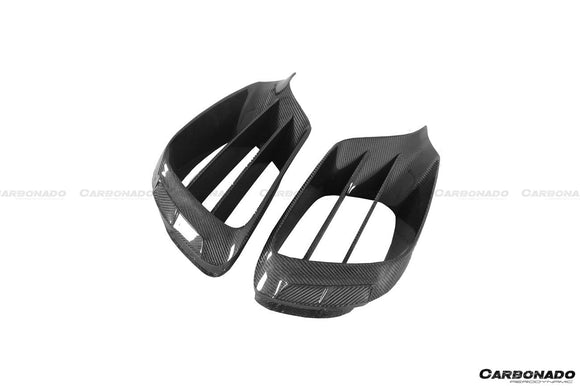 Carbonado 2017-2020 Mercedes Benz S63 W222 Sedan MSY Style Front Bumper Vents