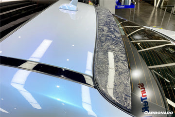 Carbonado 2014-2020 Mercedes Benz S63 W222 Sedan MSY Style Roof Spoiler