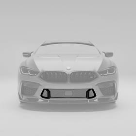 BMW M8 F93 Carbon Fiber Air Intake Trim - 0
