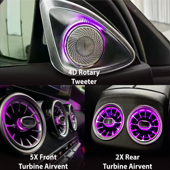 Ambient Light Kit (W205) Mercedes C-Class