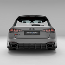 Audi RS4 B9.5 Facelift Carbon Fiber Rear Diffuser-11