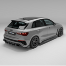 Audi RS3 8Y Sportback Carbon Fiber Roof Spoiler-10