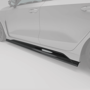 Audi RS3 8Y Limousine Carbon Fiber Side Skirts - 0