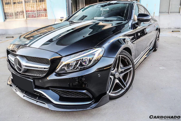 2015-2021 Mercedes Benz W205 C63/S AMG Coupe BR Style Front Lip