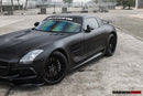 DarwinPRO Aerodynamics DarwinPRO 2010-2015 Mercedes Benz W197 SLS AMG BKSS Style Side Skirts & Fender-19
