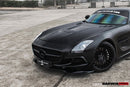 DarwinPRO Aerodynamics DarwinPRO 2010-2015 Mercedes Benz W197 SLS AMG BKSS Style Front Bumper-18