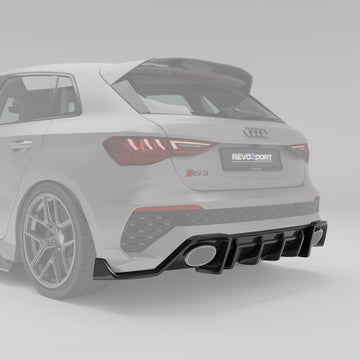 Audi RS3 8Y Sportback Carbon Fiber Rear Diffuser - 0