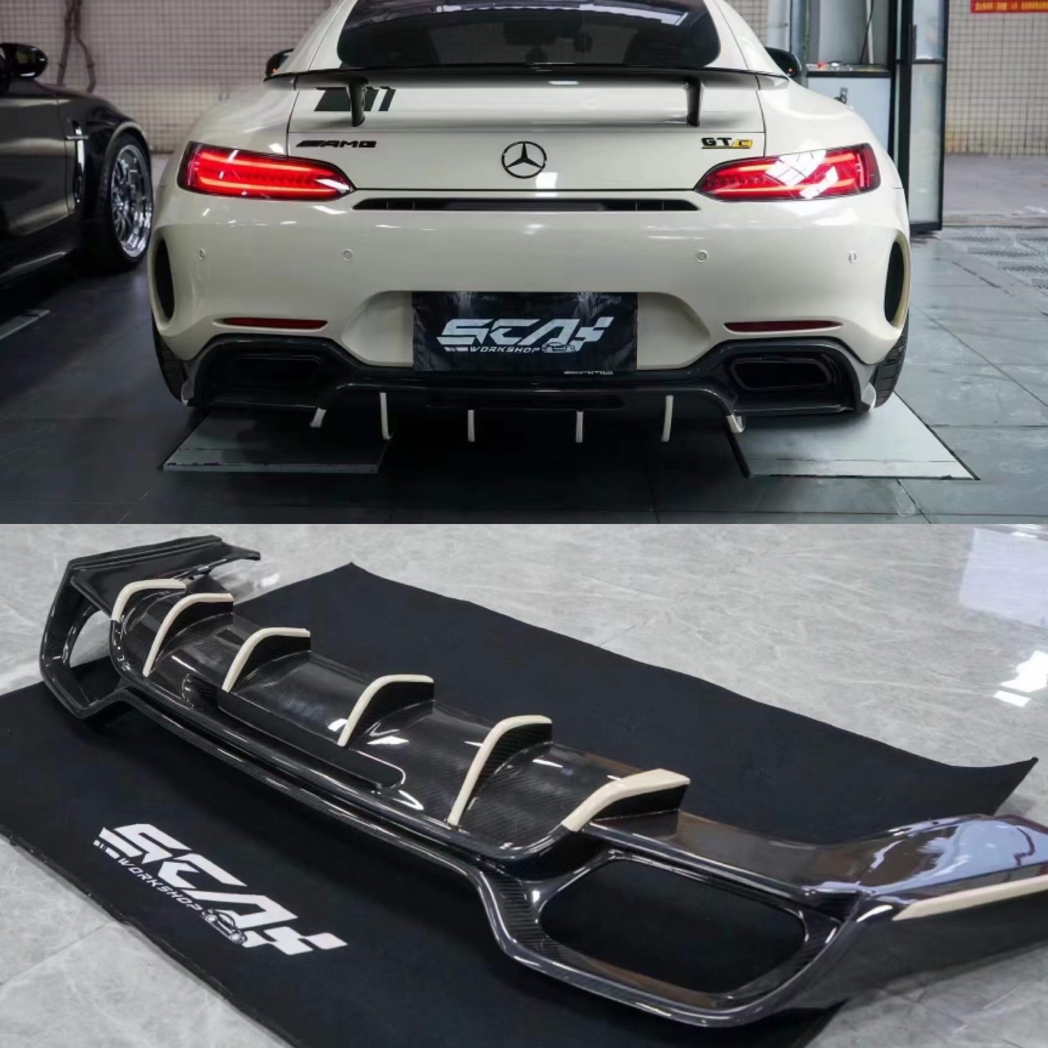 AMG GT V3 Diffuser | Zefer Performance
