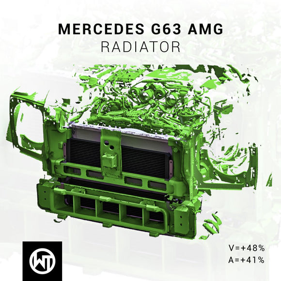 Competition Radiator Kit for Mercedes G63 AMG