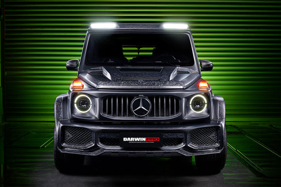 2019-2023 Mercedes Benz W464 G-Class G Wagon G500 & G550 & G63AMG IMP Performance Partial Carbon Fiber Hood