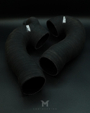 Porsche 911 Carrera (992) "Turbo Inlet Hoses", OE/do88 66mm airbox-6