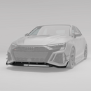 Audi RS3 8Y Sportback Carbon Fiber Front Lip-2