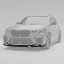 BMW X5M F95 PRE LCI Carbon Fiber Front Lip-2