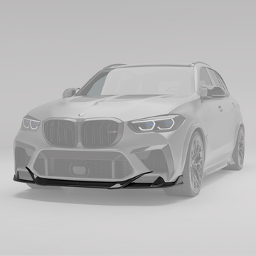 BMW X5M F95 PRE LCI Carbon Fiber Front Lip - 0