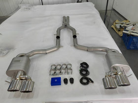 W204 C63 stainless / titanium Exhaust