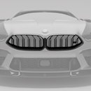 BMW M8 F93 Carbon Fiber Front Grill-2