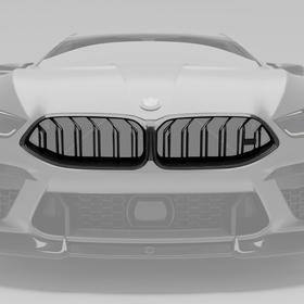 BMW M8 F93 Carbon Fiber Front Grill - 0